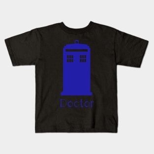 Police Box - Doctor Kids T-Shirt